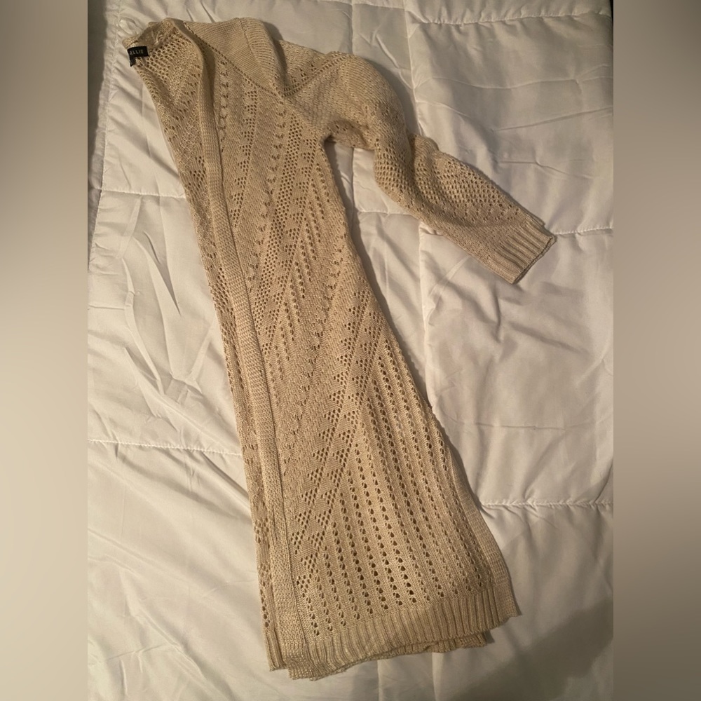 Crochet Duster Sweater